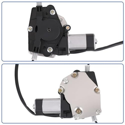 Obaee 741-374 Rear Left Driver Side Power Window Lift Regulator with Motor Compatible with 2001-2004 Jeep Grand Cherokee - size: Rear Left Drive Side