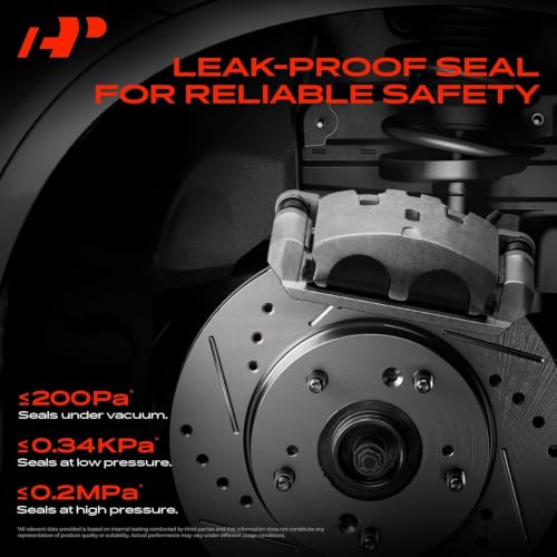 A-Premium Front Left and Right Side Disc Brake Caliper with Bracket - style: Akebono Calipers Front Sides