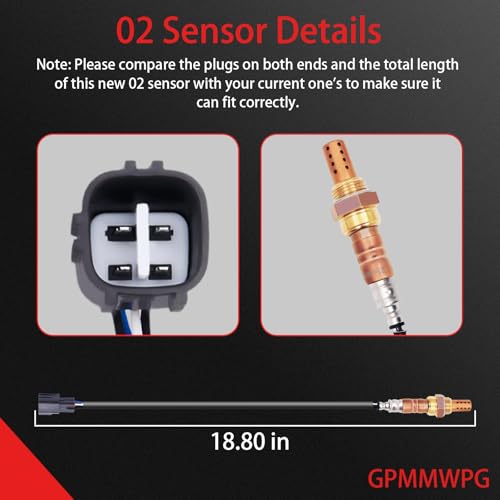 1Pcs O2 Sensor 234-4622 Oxygen Sensor Downstream