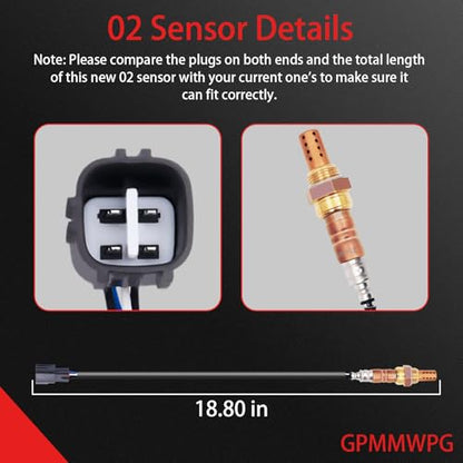1Pcs O2 Sensor 234-4622 Oxygen Sensor Downstream