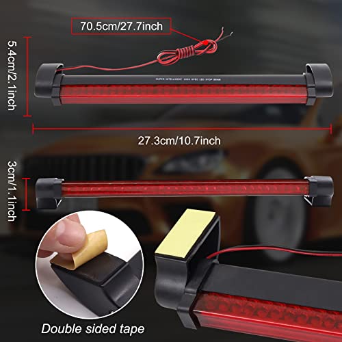 LED 3rd Brake Light, Center High Mount Brake Stop Light, 32led Red Trailer Light Bar, Third Tail Light 12V 1Pcs - size: 32LED