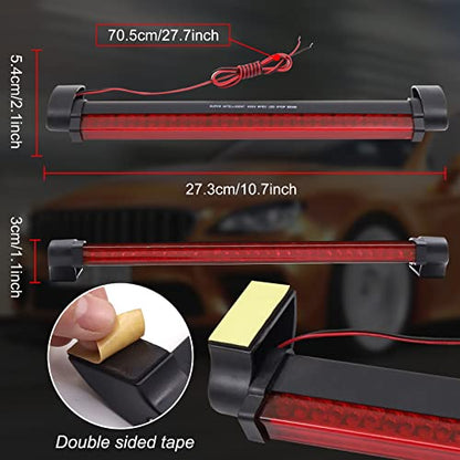 LED 3rd Brake Light, Center High Mount Brake Stop Light, 32led Red Trailer Light Bar, Third Tail Light 12V 1Pcs - size: 32LED