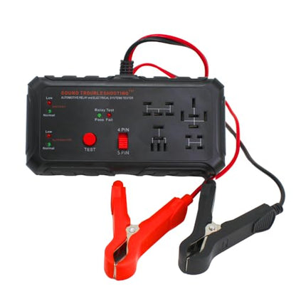 Automotive Relay Tester, Car Battery & Alternator Test Kit 12V