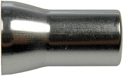Dorman 609-153 TPMS Rubber Snap-In Valve Stem Chrome Sleeve - 25 Pcs., 25 Pack Universal Fit