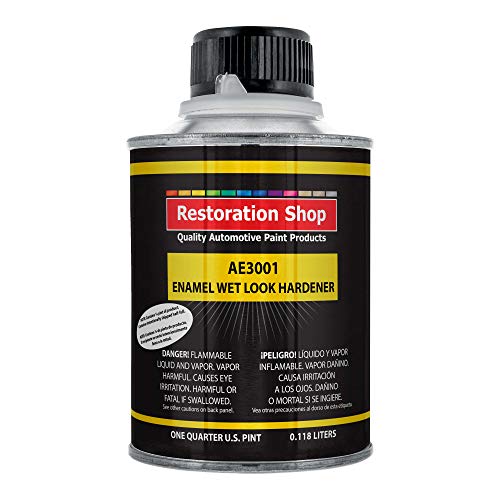 Restoration Shop AE3001 Acrylic Enamel Wet Look Hardener - Quarter Pint - size: 4 fl oz (Pack of 1)