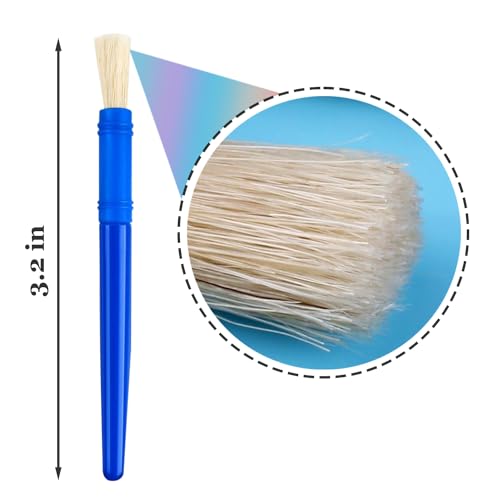 10pcs Paint Cups with Lids for Kids, Spill Proof Learning Color Cups for Young Artist