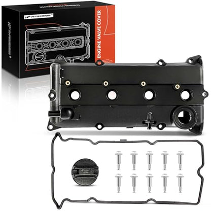 A-Premium Engine Valve Cover Kit, with Oil Filler Cap & Bolts & Gasket, Compatible with Nissan Altima 2002-2006, Sentra 2002-2006, 2.5L Gas QR25DE Engine, Replace # 13264-3Z001, 132643Z001 - style: 2002-2006 Altima