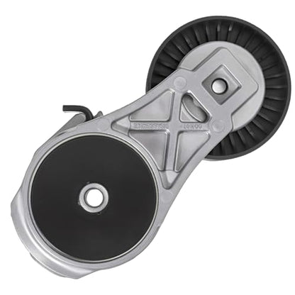 AUQDD 38185 Automatic Belt Tensioner and Pulley Assembly Fit For 01-07 Chrysler Town & Country /01-03 Voyager /01-07 Dodge Grand Caravan /02-05 Jeep Liberty /03-06 Wrangler TJ