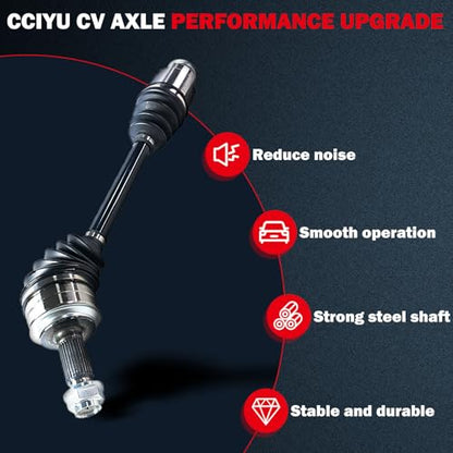 CCIYU Front Right CV Axle Shaft Assembly for Honda Accord 2013 2014 - size: 17-9576