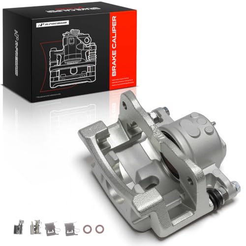 A-Premium Front Left Driver Disc Brake Caliper with Bracket - style: Front Driver Side