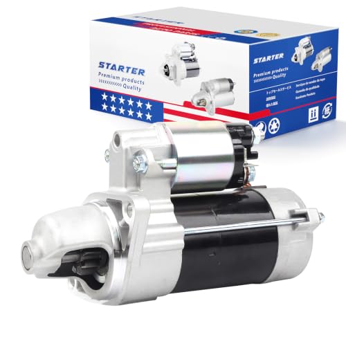18417 Starter Motor Compatible with Kubota D782 D722 Diesel Engines 18HP 21HP 1996-2013 - Replace SND0338 67980-31151 6798031151 410-52106R 41052106R 1G02363010 1G02363011 2280005910 2280005911 - color: 18417