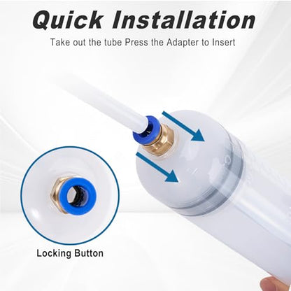 Automotive Fluid Extractor Pump, 200cc Manual Oil Extractor Pump with 2 PVC Hoses, Powerful Suction, Multi-Use Oil Extraction Syringe, Universal for Most of Cars