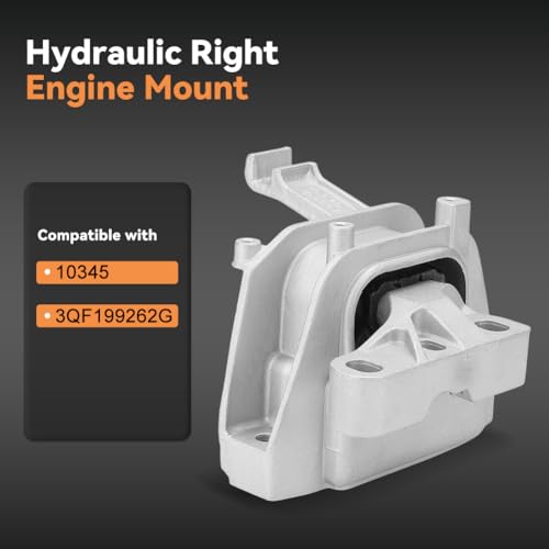 Engine Motor Transmission Mount Set Compatible with Volkswagen Atlas 3.6L