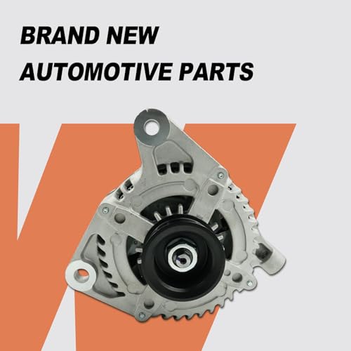 Alternator for Dodge Grand Caravan 2008-2010, for Chrysler Town & Country 2008-2010, Voyager 2008, for Jeep Wrangler 2007-2008, VW Routan 2009-2010 3.3L 3.8L, 160Amp CW 12V OE 7B0903015, 90-29-5700 - size: 7B0903015