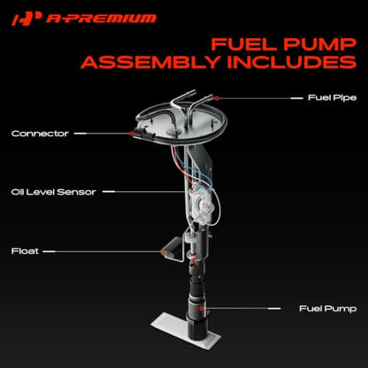 A-Premium Electric Fuel Pump Assembly Compatible with Isuzu