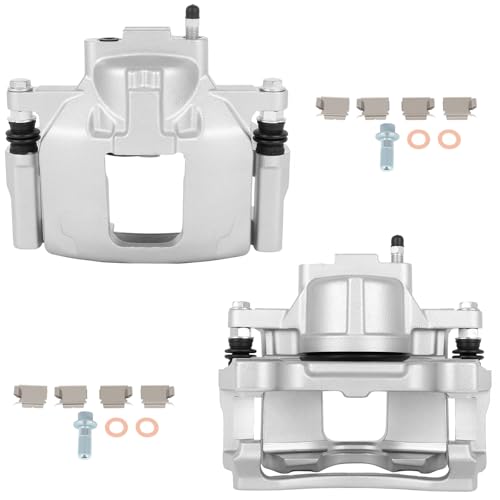 SCITOO 2PCS 18B5044A 18B5045A Front Driver & Passenger Side Brake Calipers - size: Front[18B5044A & 18B5045A]