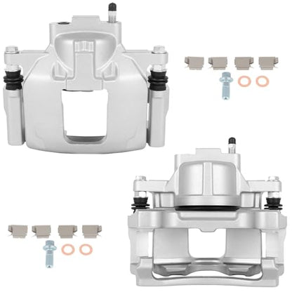 SCITOO 2PCS 18B5044A 18B5045A Front Driver & Passenger Side Brake Calipers - size: Front[18B5044A & 18B5045A]