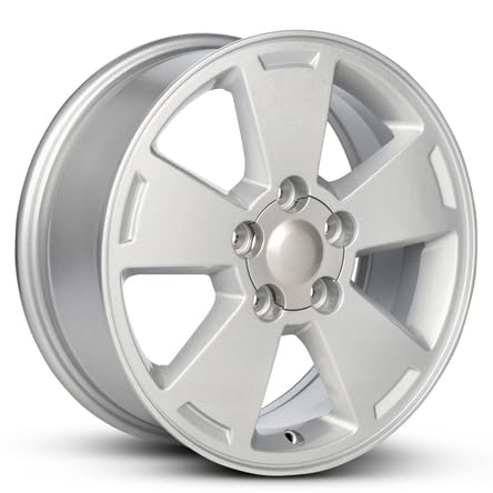 New OEM Replacement Wheel for 2006-2012 Chevrolet Impala 16x6.5 inch Aluminum Rim Painted Silver Fit 225/60R16