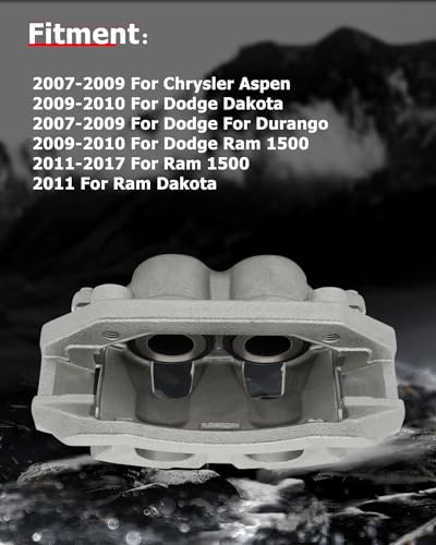 cciyu Front Left/Right Disc Brake Caliper Assembly w/Bracket 18B5054 - size: Front Left[18B5054]