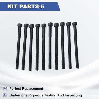 Full Head Gasket Set + Bolts for Toyota, Chevy, Pontiac - color: ES71066, CS26158, HS26158PT-2
