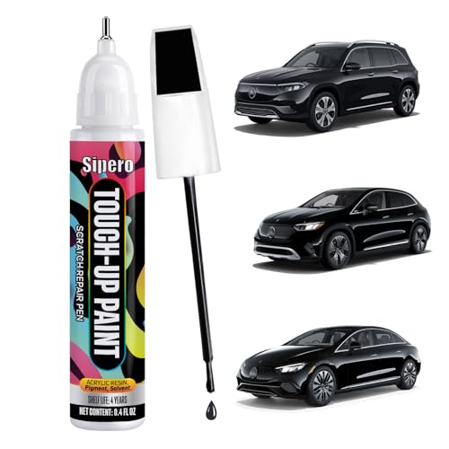 Black/Jet Black (040/9040) Touch Up Paint for Mercedes C/E/S/GLE Class - color: Black/Jet Black (040/9040)