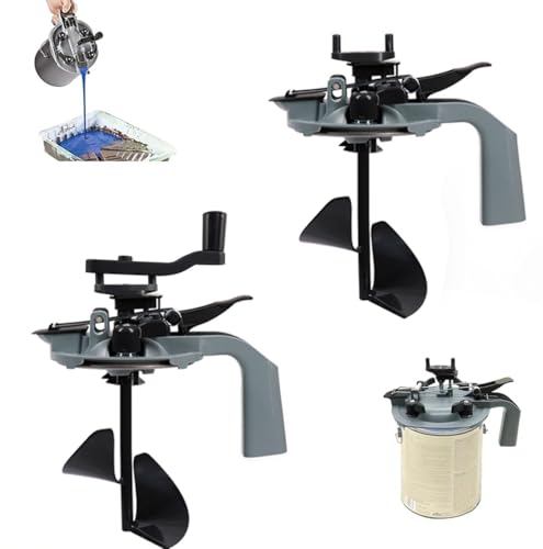 2PCS Paint Mixing Lids, 1 Quart Paint Can Pour Spout, Paint Mixer - size: 2PCS 1L
