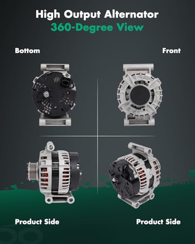 SCITOO 150A New Alternator Fits for Ford for Transit L4 2.2L 2011 2013 - size: Small, style: 23925 Alternator
