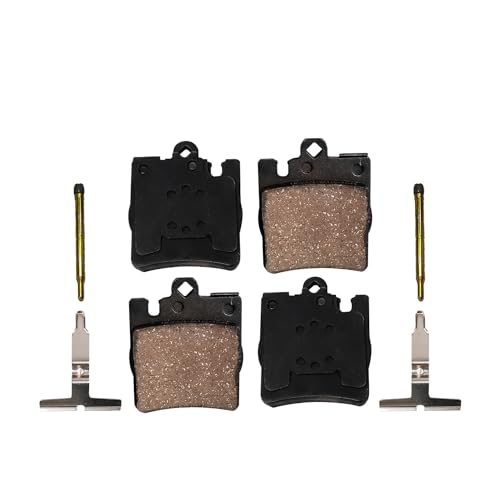 Detroit Axle - Rear Brake Pads for Mercedes-Benz C230 C240 C320 E320 CLK320 - size: 4P42847/Kit
