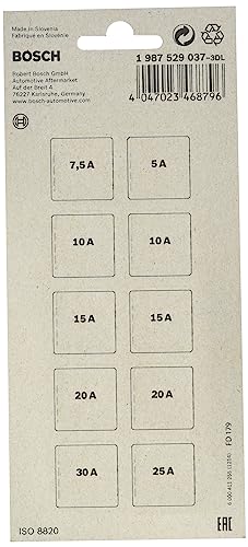 Bosch 1987529037 Standard Fuse Assortment (Pack of 2) - size: std (Pack of 2)