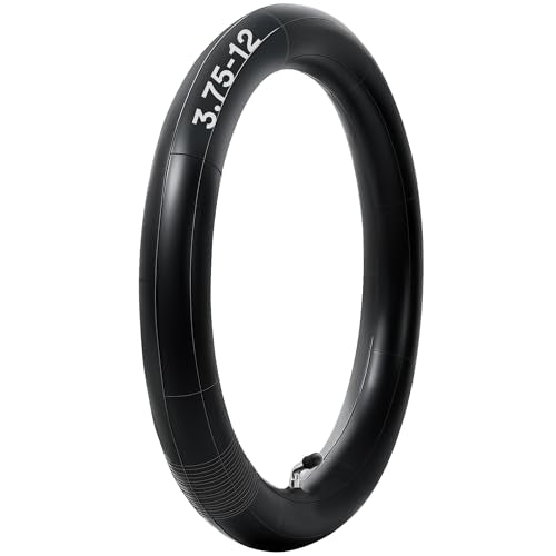 3.50/3.75-12 Heavy Duty Tube, Motorcycle Inner Tubes with TR-13 Straight Valve Stem for Dirt Bike Motocross,Compatible with 80/100-12,3.00-12 Tire Tubes