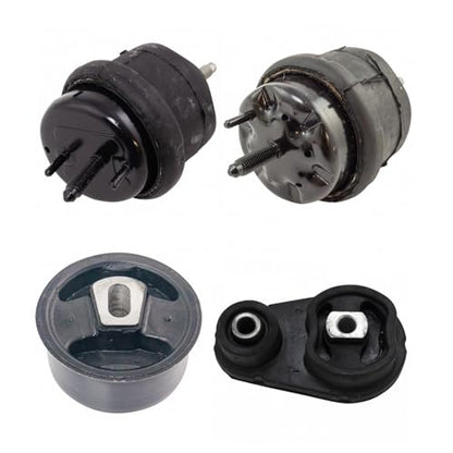 TRQ 5pc Engine Transmission Motor Mount Kit - style: MTA30028