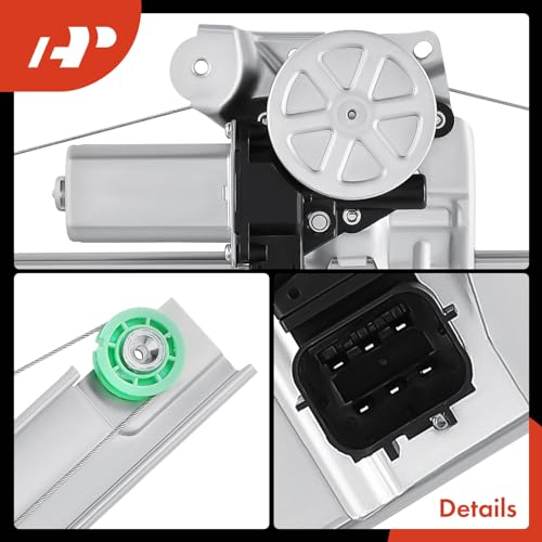 A-Premium Front Driver Side Power Window Regulator with Motor Assembly - style: Front Driver Side (LH)