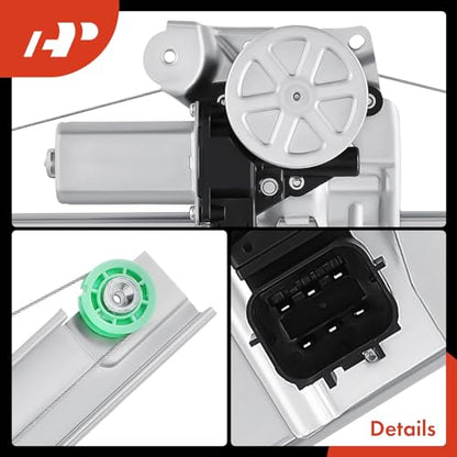 A-Premium Front Driver Side Power Window Regulator with Motor Assembly - style: Front Driver Side (LH)