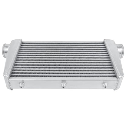 Universal Intercooler 25''x13''x3.3" Front Mount Intercooler 3'' Inlet and Outlet Aluminum Turbo Intercooler Direct Replacement for Any Turbo Charger system - size: 25''x13''x3.3" 3''