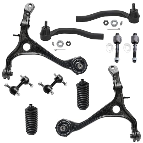 Detroit Axle - 10pc Front End Kit for Acura 2004-2008 TSX 2003-2007 - size: 10CS34565/10PC