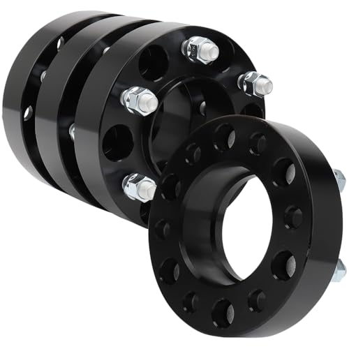 IRONTEK 6x5.5in Wheel Spacers 1.5" Fit for Toyota 2021 Land Cruiser/ 2022-2024 Tundra, for Lexus 2022-2023 LX600, Forged Thread Pitch M14x1.5 Hub Bore 95.1mm 6x139.7mm to 6x139.7mm 4PCS - color: 6x139.7mm-1.5 inch-4PCS