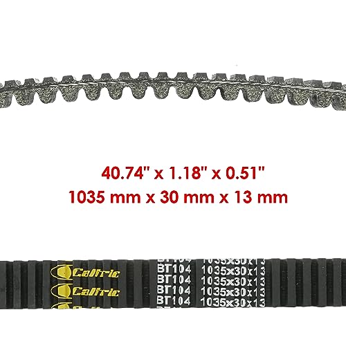 Caltric Primary Drive Clutch and Aramid Belt Compatible with Polaris Scrambler 400 / Scrambler 500 1998-2012 / Scrambler 500 2001-2012