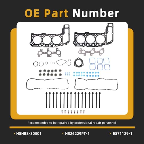 Head Gasket Set with Bolts,for Jeep Commander/Liberty/Grand Cherokee - style: for Liberty 3.7L 2005-2012