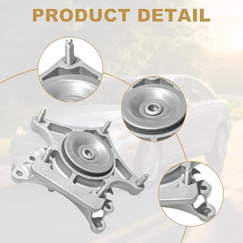 PartsFlow Engine Motor Mount and Transmission Mount Set of 3 Compatible With C300 08-12, C350 08-11, GLK350 10-12 3.0L 3.5L Automotive Replacement Engine Motor Trans Mount Set A4063, A4074