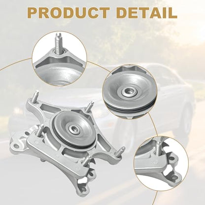 PartsFlow Engine Motor Mount and Transmission Mount Set of 3 Compatible With C300 08-12, C350 08-11, GLK350 10-12 3.0L 3.5L Automotive Replacement Engine Motor Trans Mount Set A4063, A4074