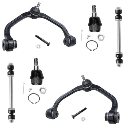 Detroit Axle - Front End 6pc Suspension Kit for Ford Ranger Mazda B2300 - size: 80466-6D/6PC