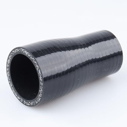 AC PERFORMANCE ID 1.25" to 1" Straight Silicone Hose Reducer Black - color: Black, size: ID 1.25" to 1" (32mm to 25mm)