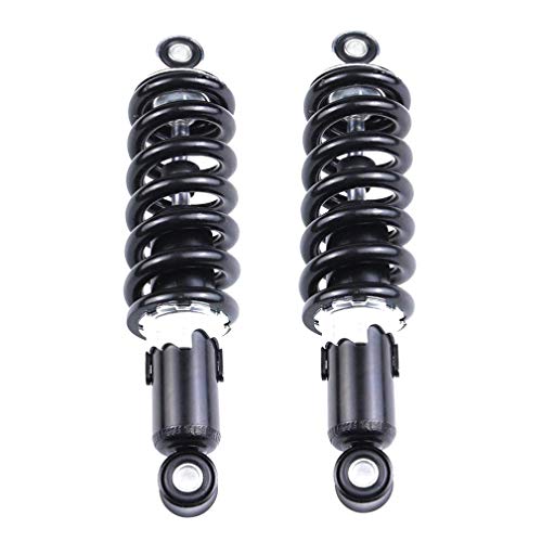 2 Pack of 240mm 9.4'' Rear Shock Absorber Suspension Sensa-Trac Load for Dirt Pit Bike Motorcycle 1200LBS - size: 240mm 9.4''