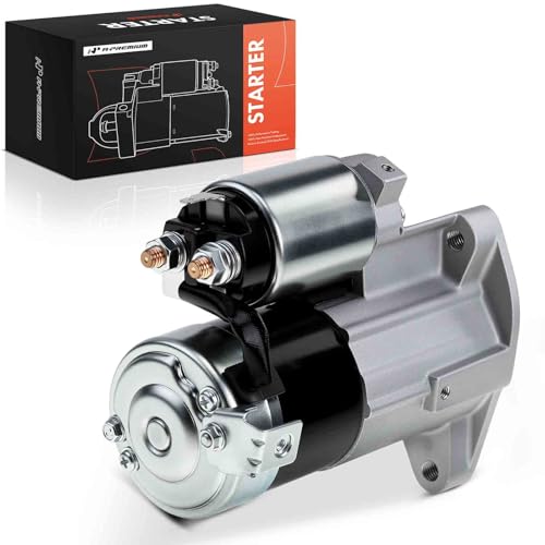 A-Premium Starter Motor, 12V 1.2KW 10 Teeth Clockwise, Compatible with Jeep