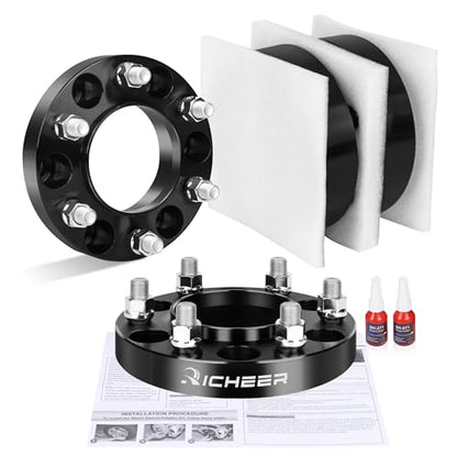 Richeer 1 inch 6x5.5 Hub Centric Wheel Spacers for 2024+ Tacoma Tundra - size: 1 inch (2024+ tacoma)