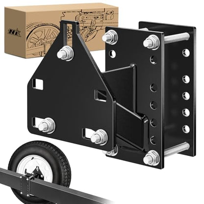 Nilight Spare Tire Carrier 3-Nuts Design Fits 4 & 5 & 6 Lugs Wheels - color: 3-Nuts Design Spare Tire Carrier