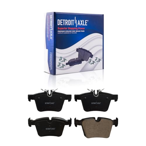 Detroit Axle - Rear Brake Kit for 16-18 Mercedes-Benz C350e 15-18 C300 - size: 6PR42464/kit