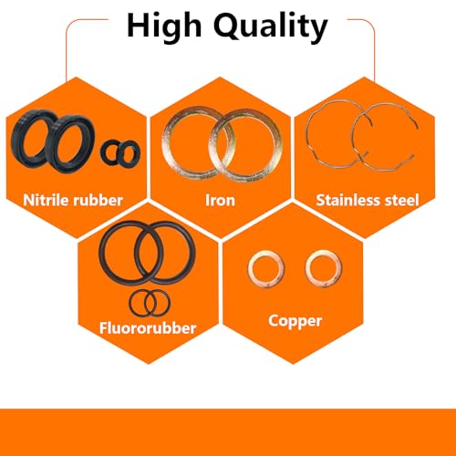 41mm Front Fork Seal Kit for Harley Road King Street Glide FLHR FLHX