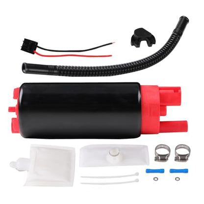 High Pressure 13.5V Electric Fuel Pump, 90 GPH 43-90 PSI High Flow Fuel Pump Replaces Walbro GSS342, compatible with E8229 E2068 E8213 EFP382A, for EFI Gasoline Engines - size: 43-90 PSI 90 GPH