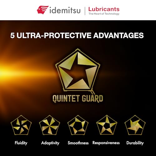 Idemitsu IFG 5 0W-8 Full Synthetic Engine Oil – 5 Qt, Case of 4 - size: 5 Quart, Case of 4